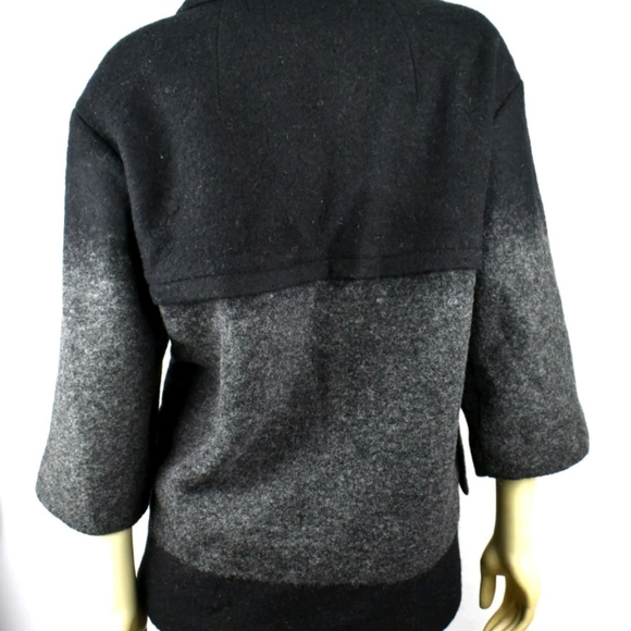 Body By Victoria Ombre Wool Coat - Picture 4 of 16